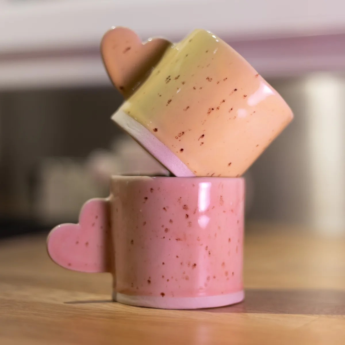 Mug anse coeur — photo 1