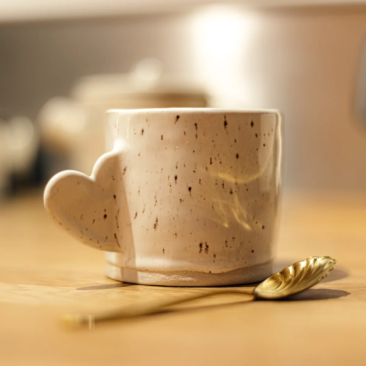 Mug anse coeur — photo 1